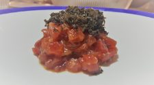 Tartar de atún con trufa
