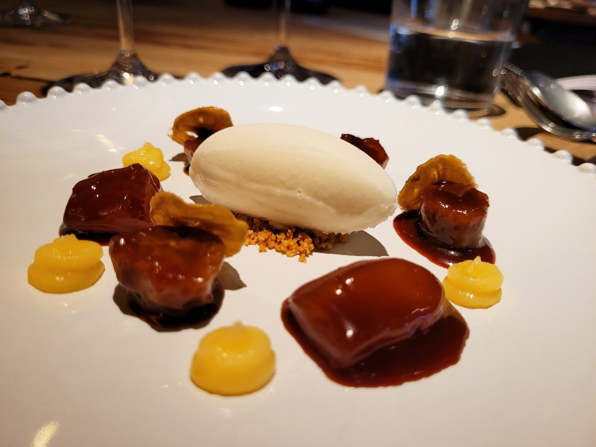 Ñoquis, yogur y yuzu La Tasquería