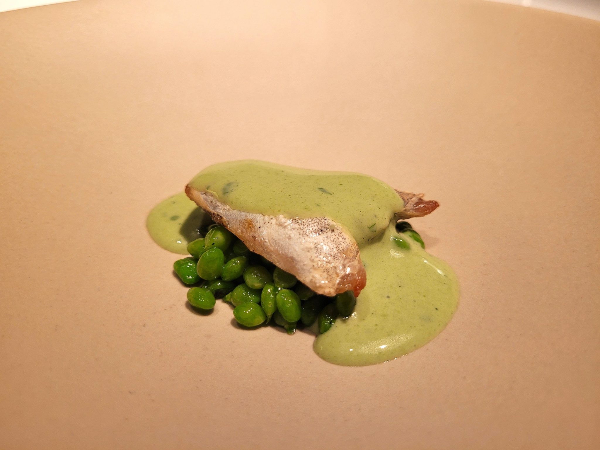 Guisantes y kokotxa Cebo