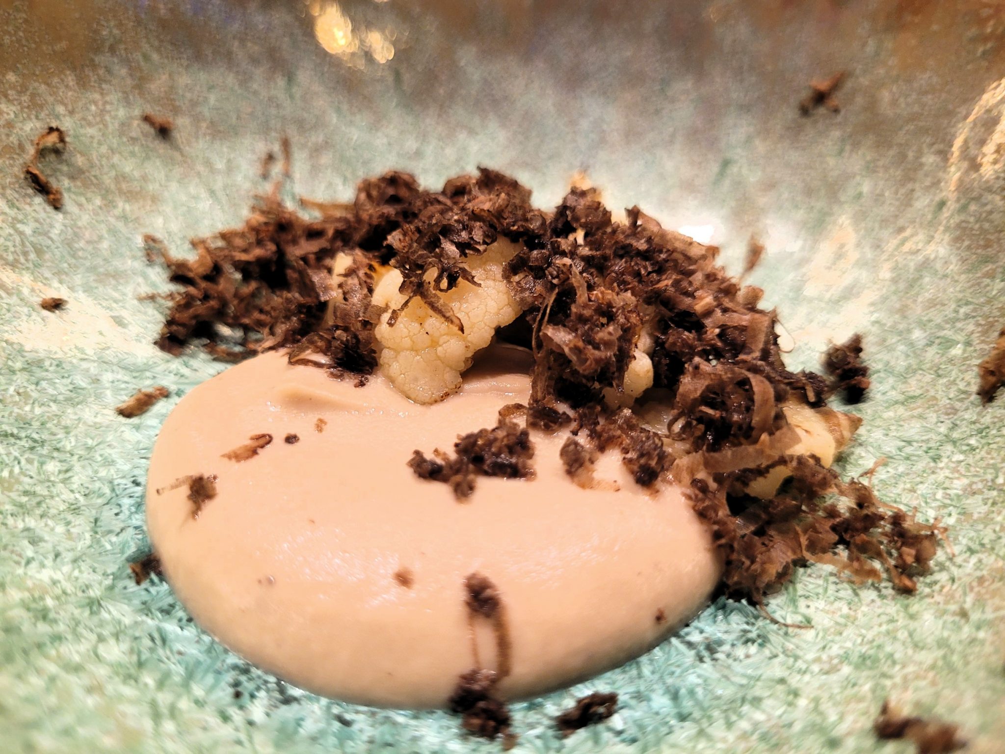 Coliflor y trufa El Invernadero