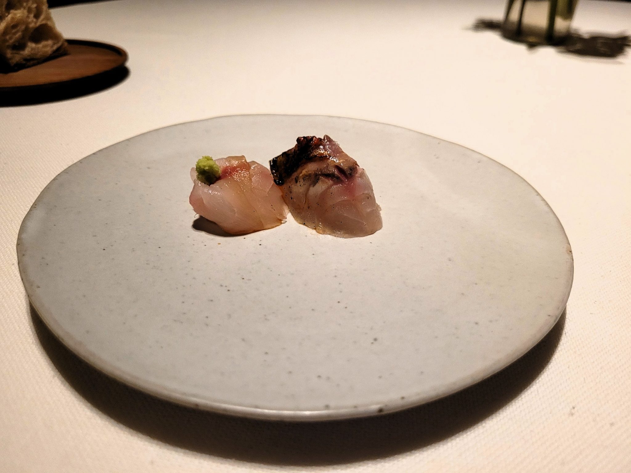 Salmonete en sashimi