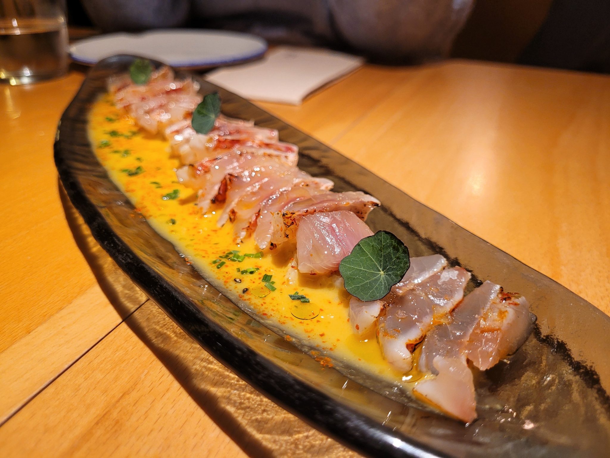Sashimi de salmonete LA Hermosa de Alba