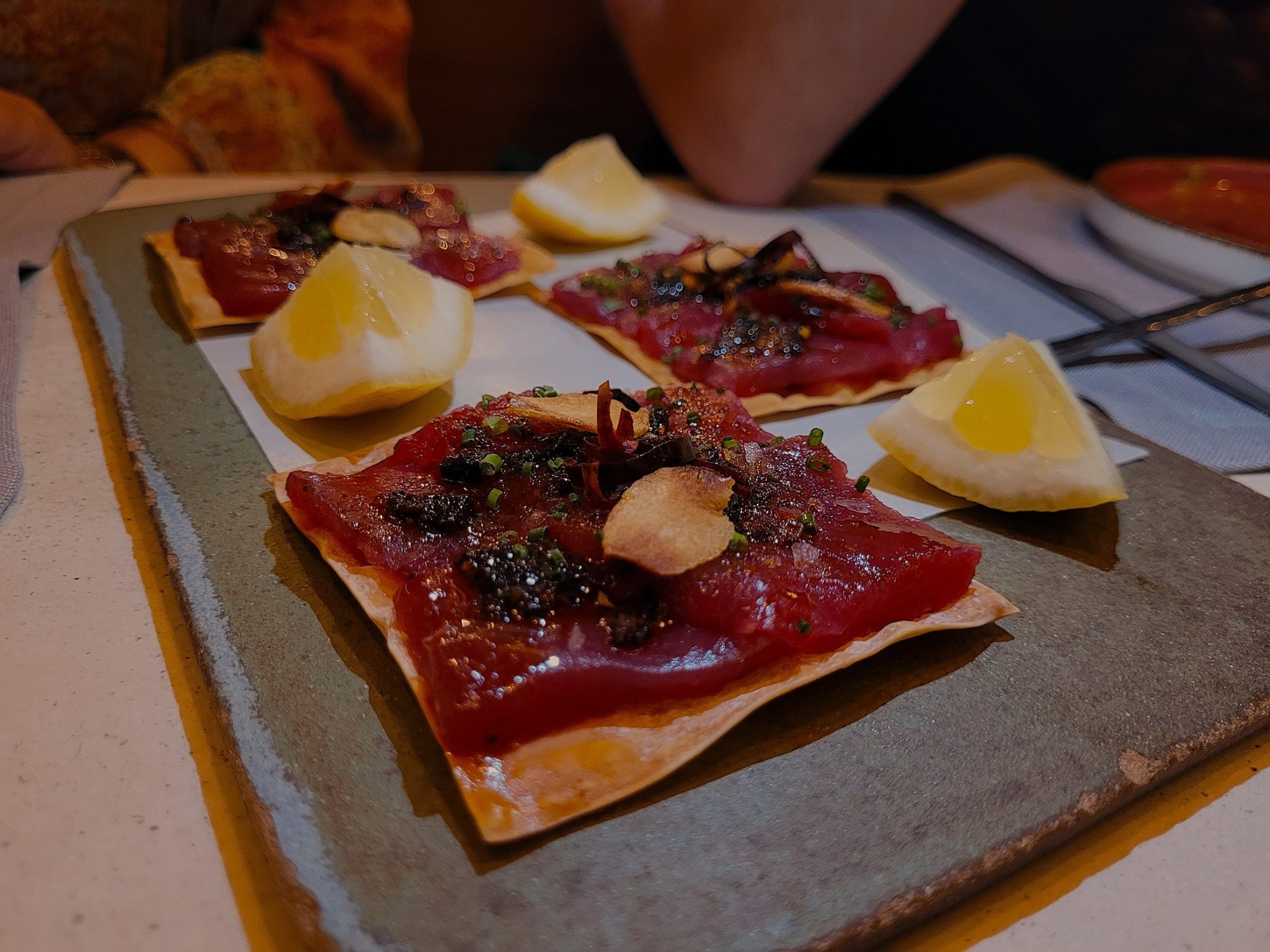 Won ton de atún rojo Barracuda