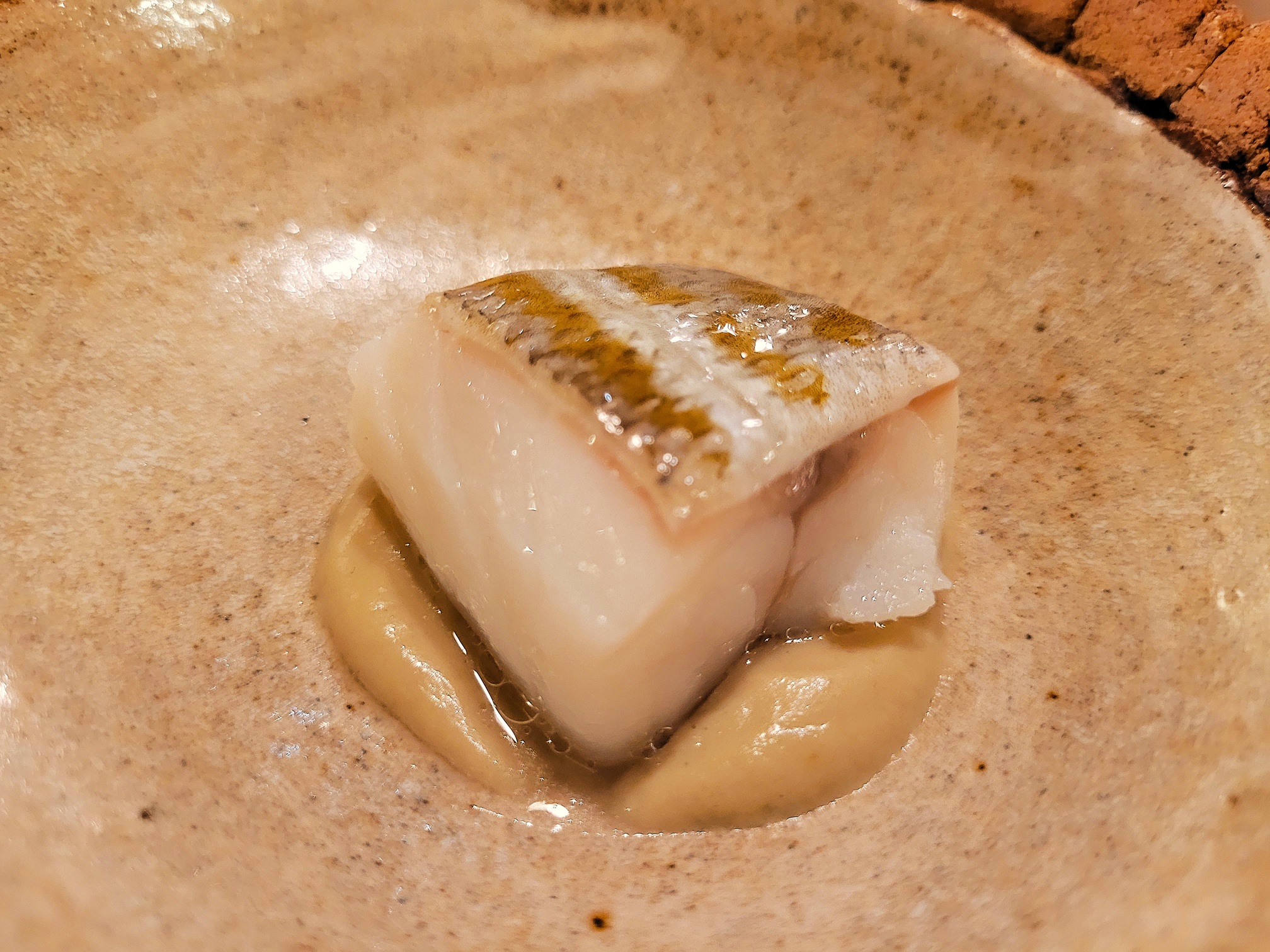 Bacalao con pilpil de alcachofa El Retiro de pancar