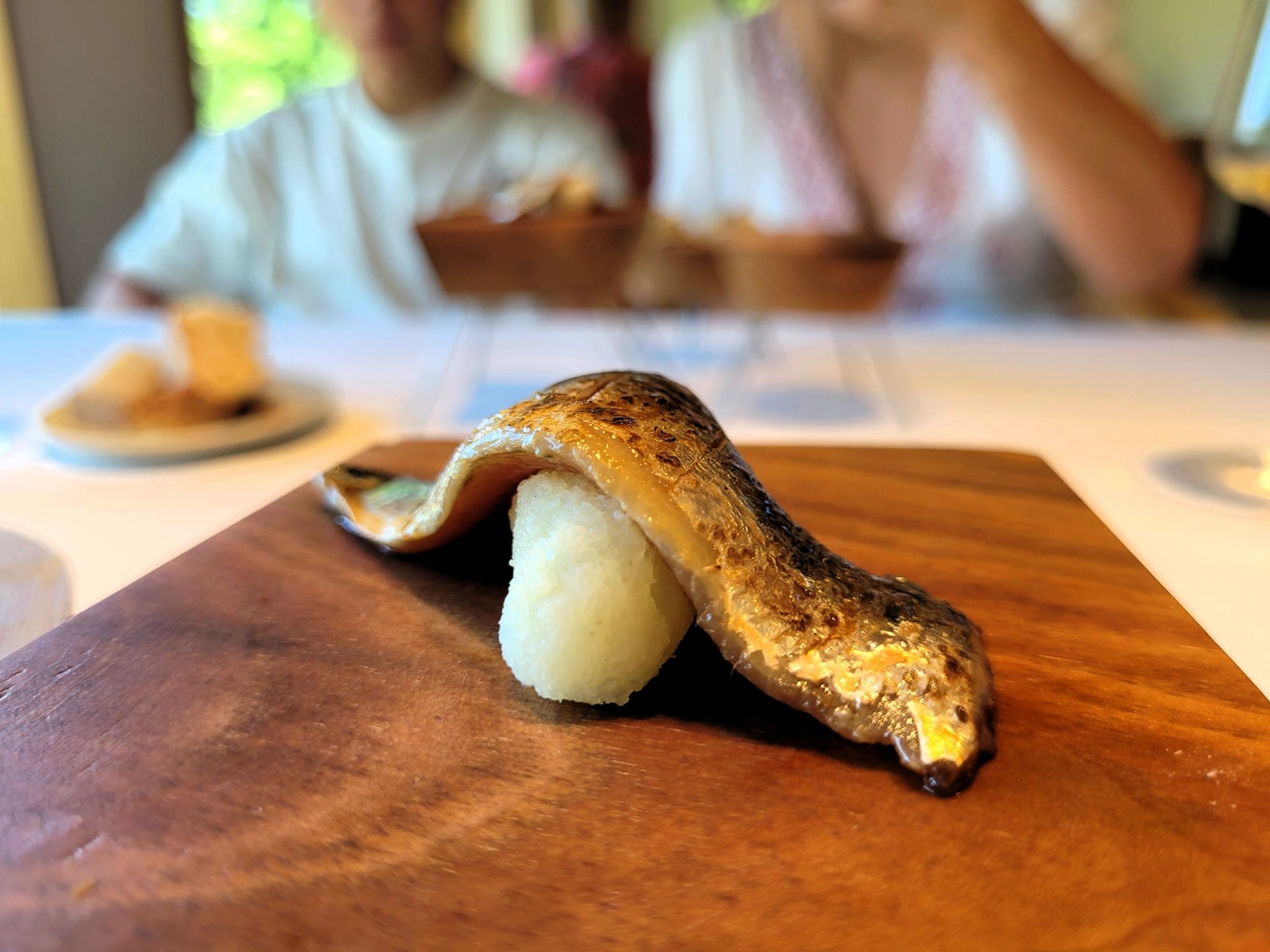 Falso nigiri de sardina