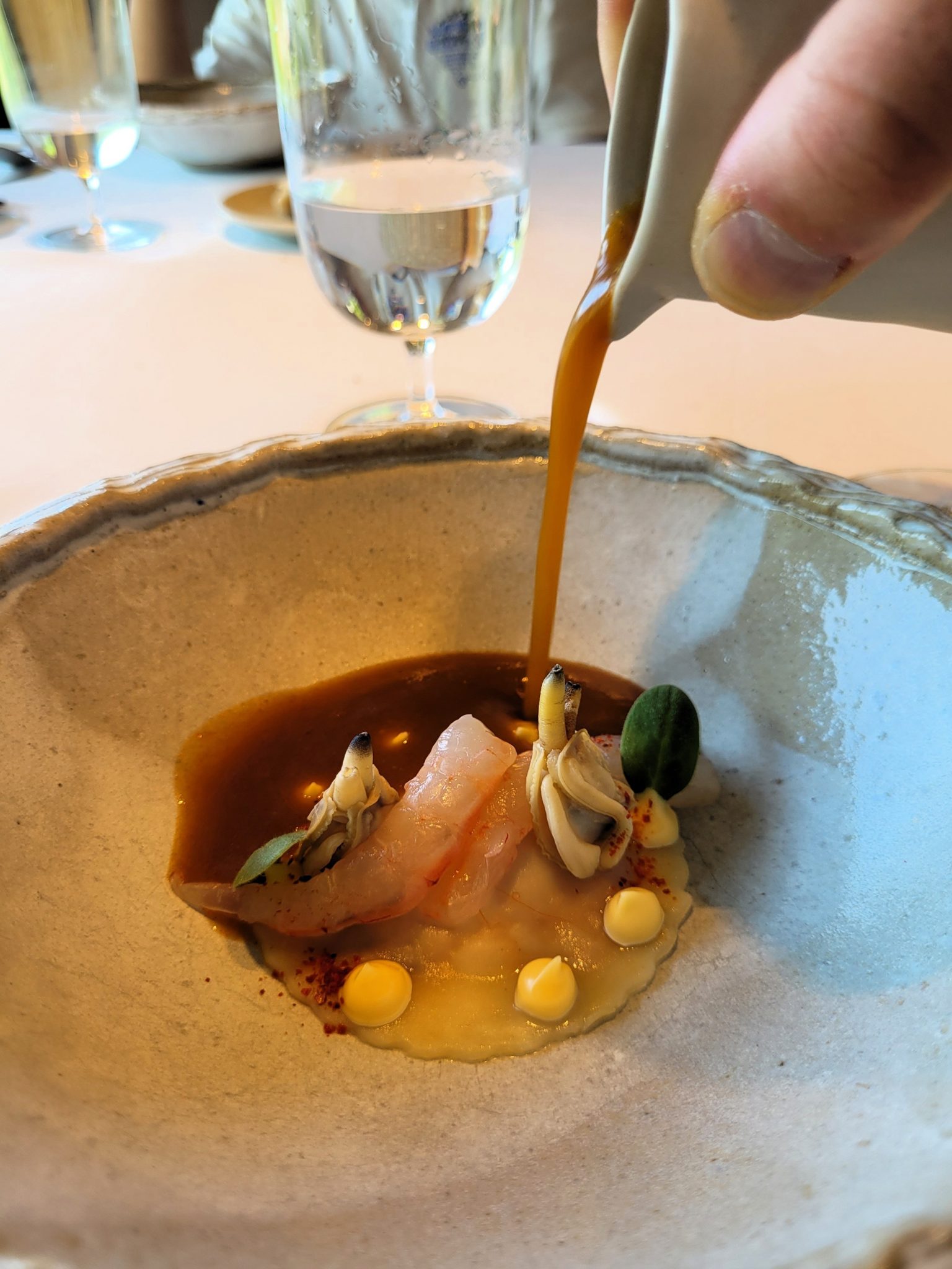 Sopa de pescado Solana